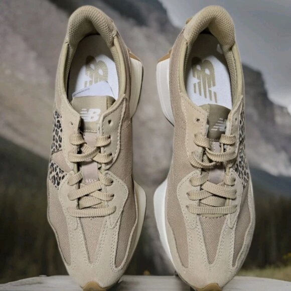 Women's New Balance 327 - Incense/Leopard - Picture 3 of 5